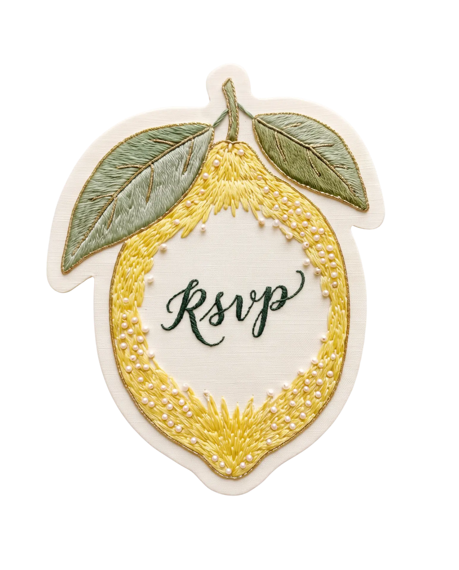 RSVP lemon icon